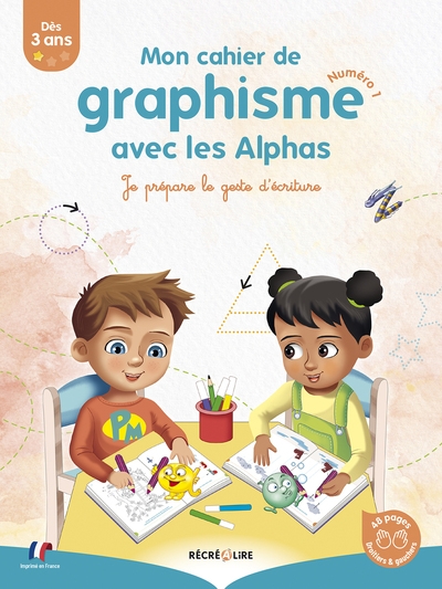 Cahier de graphisme 1 avec les alphas - Image principale