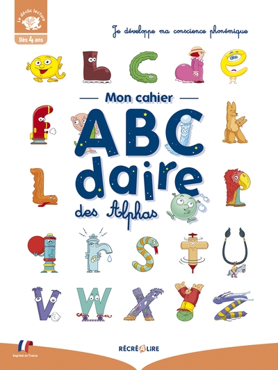 Cahier activites abecedaire les alphas - Image principale