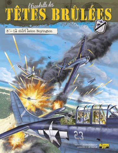 L'escadrille des têtes brûlées - tome 3 - la mort selon boyington - Image principale