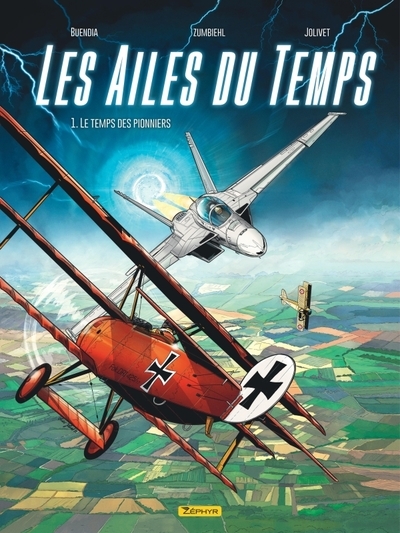 Les ailes du temps - tome 1 - le temps des pionniers - Image principale