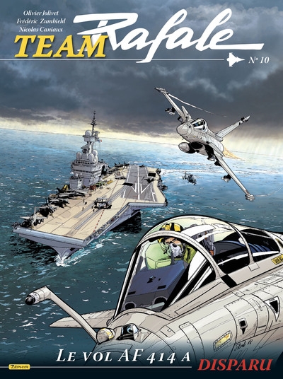 Team rafale - tome 10 - le vol af 414 a disparu - Image principale