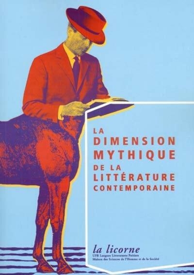Dimension mythique de la litterature contemporaine - Image principale