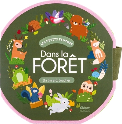 Dans la forêt - livre feutrine - Image principale