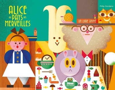 Alice au pays des merveilles - livre animé - Image principale