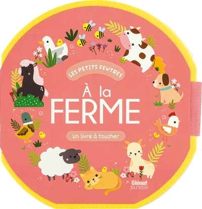A la ferme - livre feutrine - Image principale