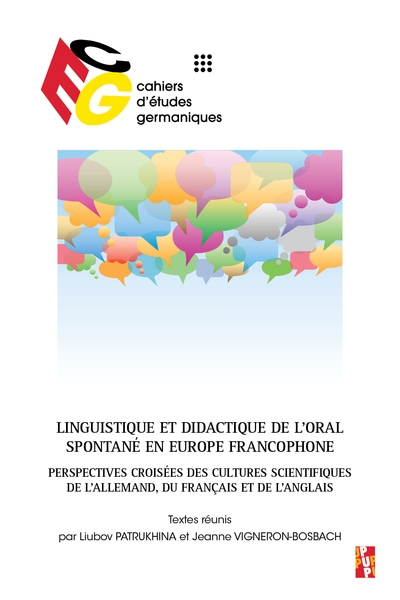 Linguistique et didactique de l’oral spontané en europe francophone - Image principale