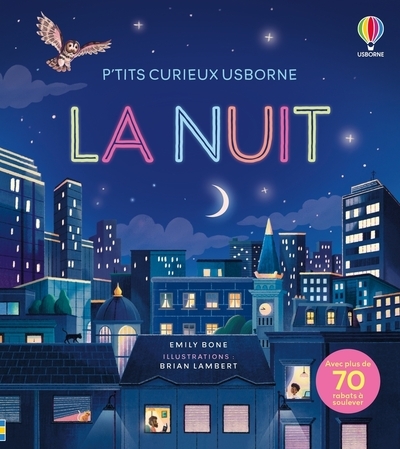 La nuit - p'tits curieux usborne - dès 5 ans - Image principale