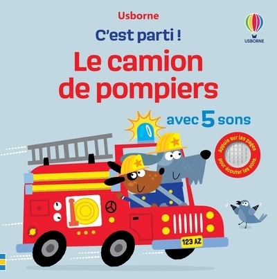 Le camion de pompiers - c'est parti ! - dès 1 an - Image principale
