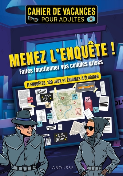 Cahier de vacances pour adultes - menez l'enquête ! - Image principale