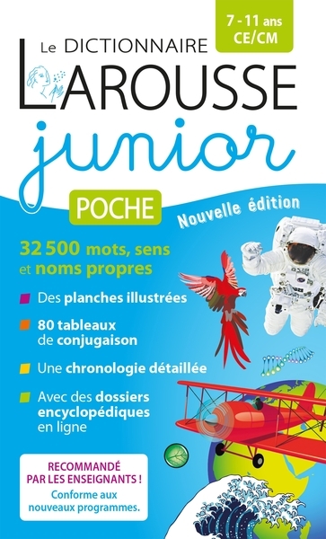 Le dictionnaire larousse junior poche - 7/11 ans - ce/cm - Image principale