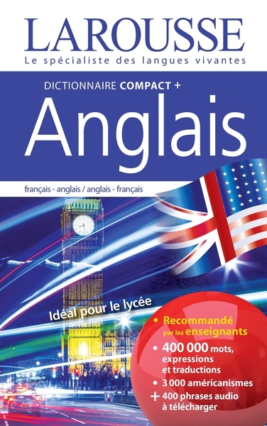 Dictionnaire compact plus français-anglais - Image principale