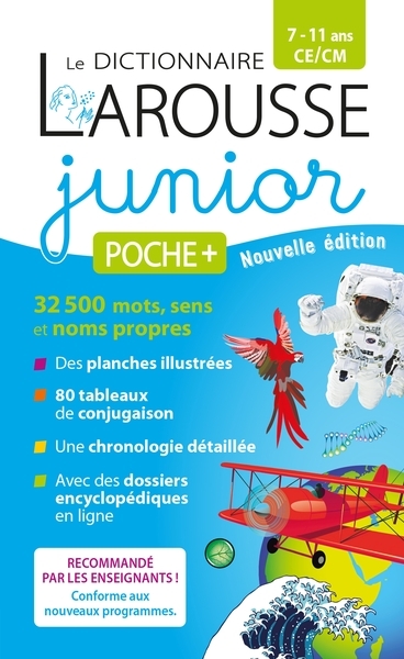 Le dictionnaire larousse junior poche plus - Image principale