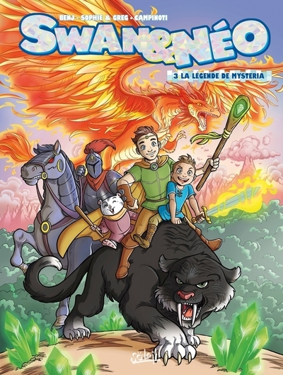 Swan et neo - tome 03 la légende de mystéria - Image principale