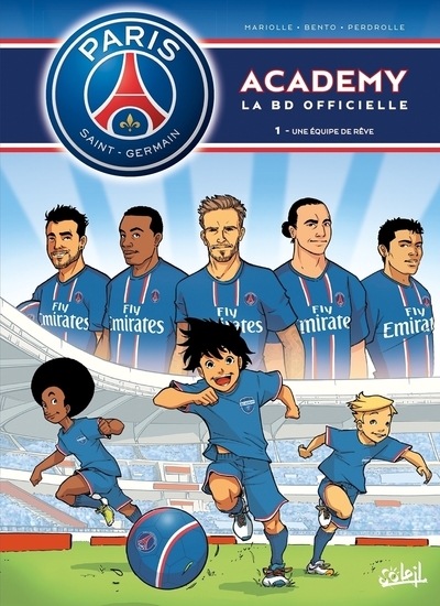 Psg académy - tome 01 une équipe de rêve - Image principale