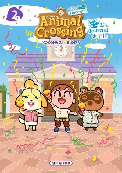 Animal crossing - new horizons - le journal de l'île t02 - Image principale