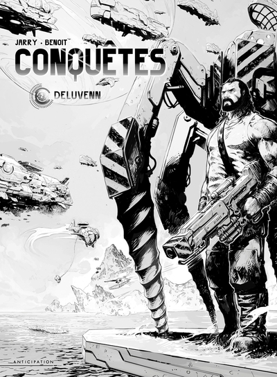 Conquêtes t02 - édition n&b - deluvenn - Image principale