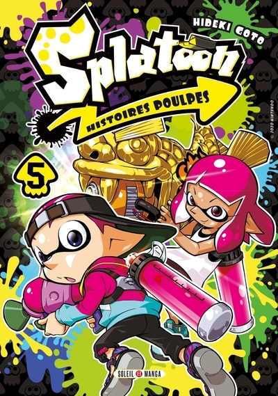 Splatoon histoires poulpes t05 - Image principale