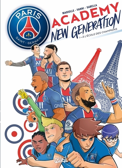 Paris saint-germain academy new génération - tome 1 a l'école des champions - Image principale
