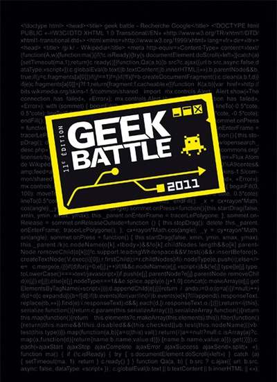 Geek battle - Image principale