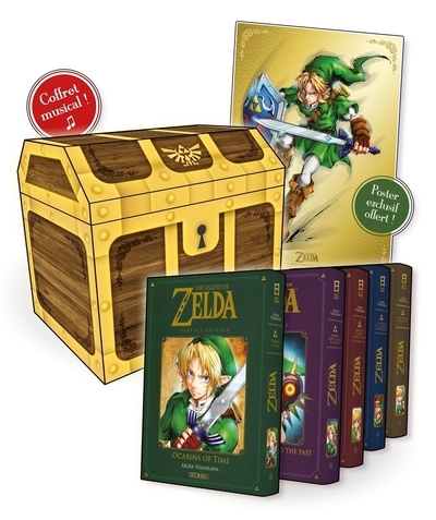 Zelda manga coffret - Image principale