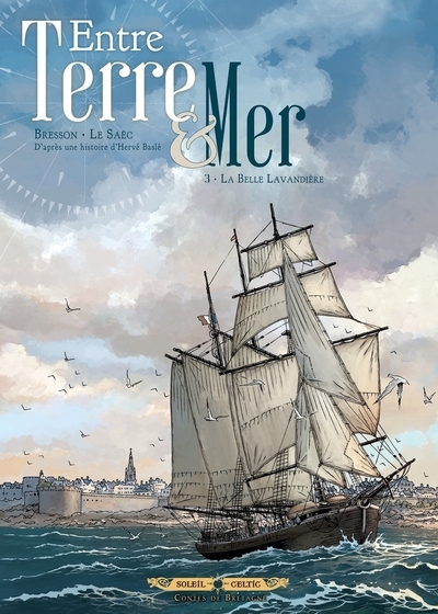Entre terre et mer - tome 03 la belle lavandière - Image principale