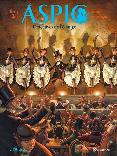 Aspic, détectives de l'étrange t02 - l'or du vice - Image principale