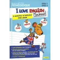 Mallette pédagogique I love english school cycles 1 et 2 - Image principale