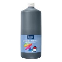 Flacon 2 litres gouache redimix lefranc bourgeois - noir - Image principale