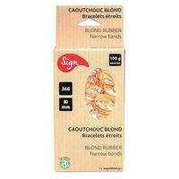 Boite 100g bracelet blond 80 mm - Sign