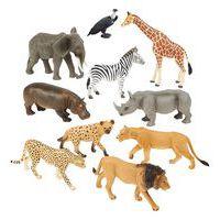 Animaux de la savane - 10 figurines - Hope Education