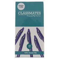 Stylo roller effaçable avec grip caoutchouté - Classmates