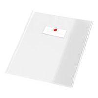 Protège-cahier plastique 24x32 cristal transparent 20/100e