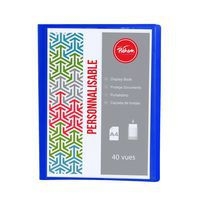 Reliure plastique personnalisable 20 volets transparents - Image principale