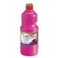 Flacon 1 litre gouache liquide giotto avec bouchon doseur - rouge primaire (magenta) - Image principale