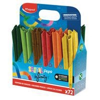 Schoolpack 72 crayons de couleurs SCHOOL'PEPS INFINITY - Image principale