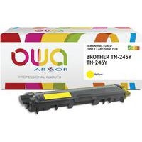 Toner remanufacturé BROTHER TN-245Y - TN-246Y - OWA - Image principale
