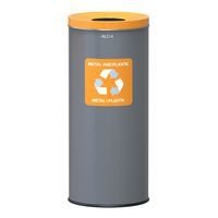 Poubelle métallique intérieure Prestige EKO de recyclage 45 L - Image principale