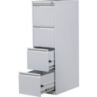 Classeurs métalliques à rangée unique A4 TRENT - 4 tiroirs - Image principale