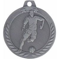 Médaille foot argent - 40mm - Image principale