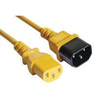 Rallonge d'alimentation C14 / C13 orange - 1,8 m - Image principale