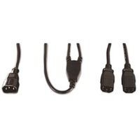 Rallonge électrique en "Y" 1 x C14 / 2 C13 - 1,8 m - Image principale