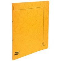 Lot de 10 classeurs 2 anneaux 15mm carte lustrée A4 Jaune - Image principale