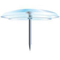 Boîte 40 punaise pointe 7mm diamètre 10mm cristal translucid - Image principale