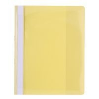 Lot de 10 chemises de présentation à lamelles pvc premium - a4 Jaune - Image principale
