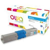 Toner remanufacturé OKI 46490403 - Cyan - Image principale