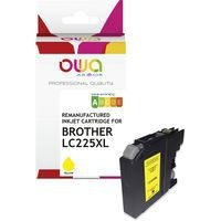 Cartouche d'encre remanufacturée BROTHER LC-225 XL - Jaune - Image principale