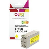 Cartouche d'encre remanufacturée Epson SJI-C-22-P- Jaune - Image principale
