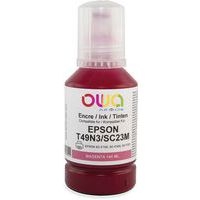 Bouteille d'encre compatible Epson T49N - Magenta - Image principale