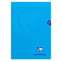 Mimesys cahier piqué polypro 21x29,7cm 48p séyès Bleu - Image principale