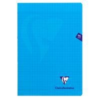 Mimesys cahier piqué polypro 21x29,7cm 96p séyès Bleu - Image principale